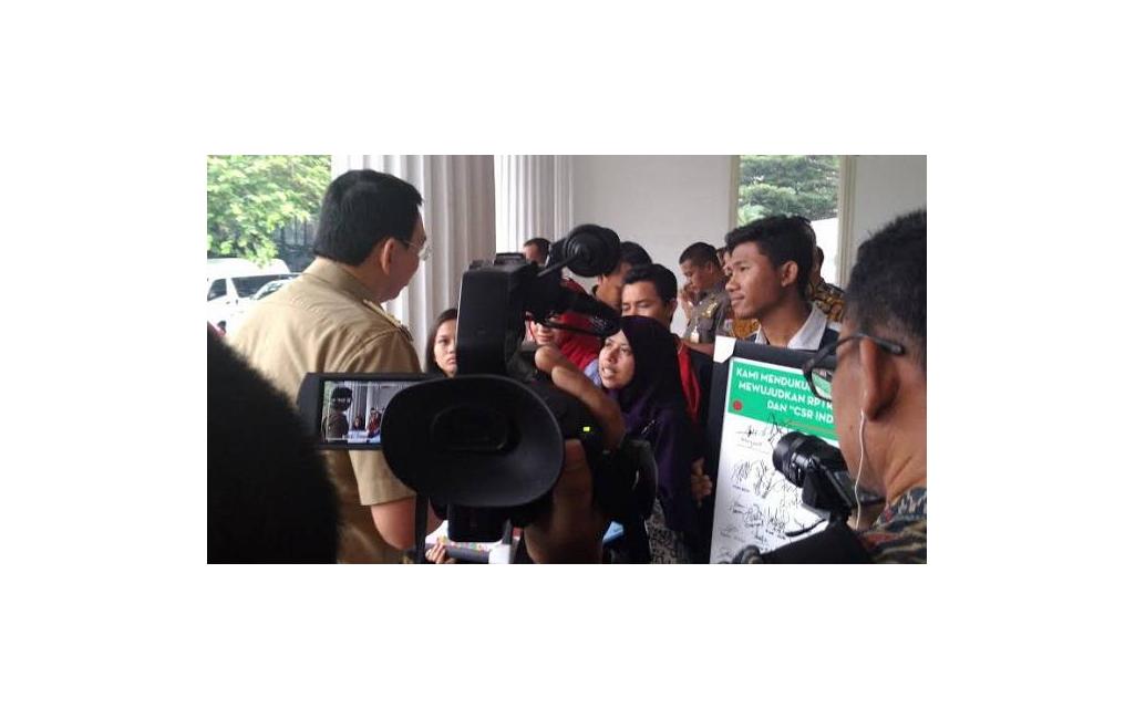 Temui Ahok, FCTC Tolak Perusahaan Rokok Terlibat Pembangunan RPTRA