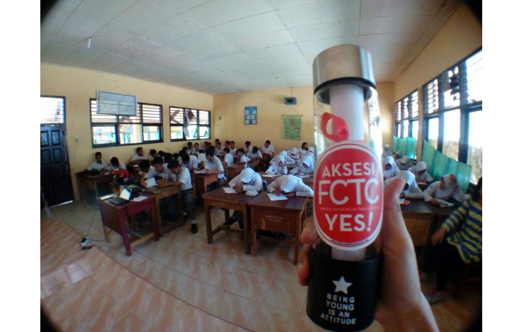Kapsul Waktu FCTC Tiba di Jambi