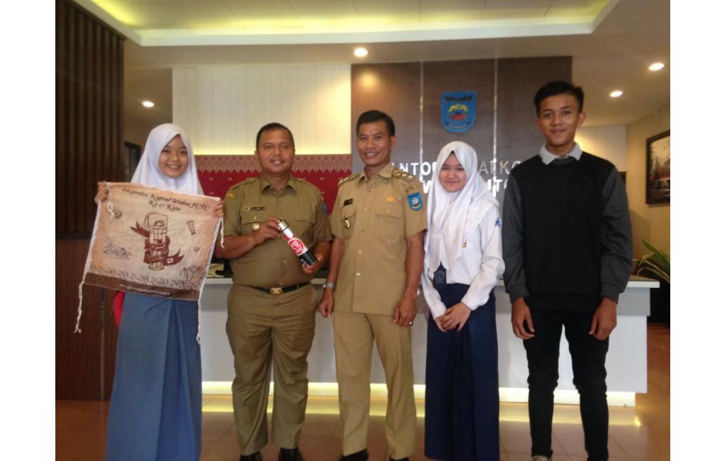 Tiba di Sawahlunto, Kapsul Waktu FCTC dapat Dukungan Wali Kota