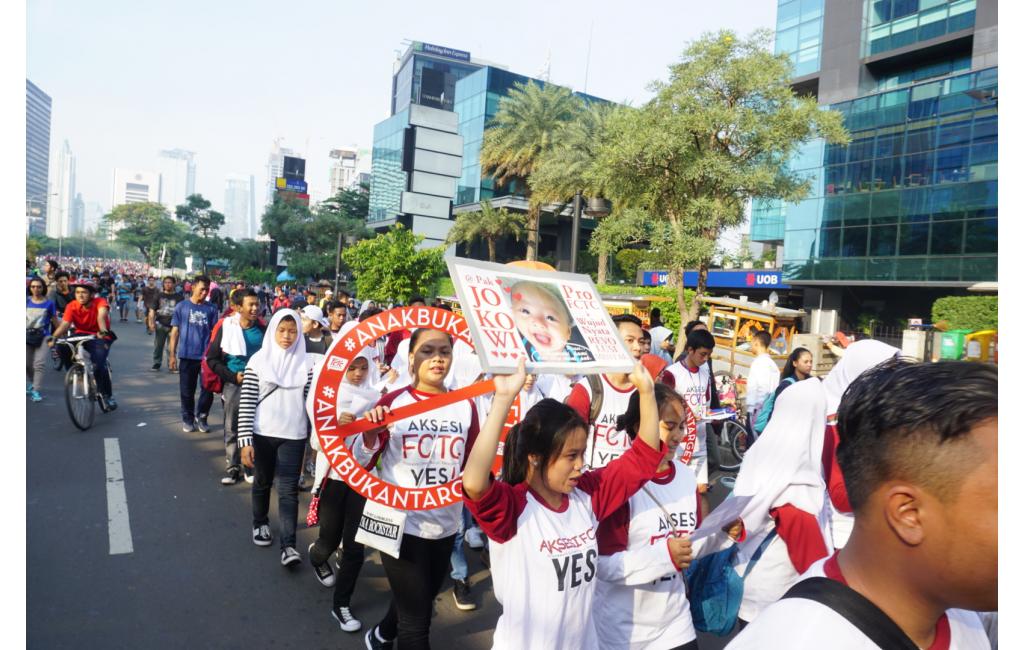 Funwalk Anak Nasional: Anak Bukan Target