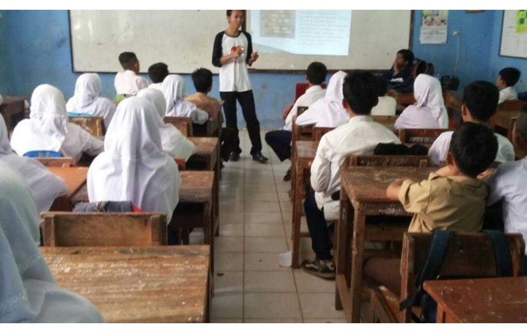 Momentum KKN, Mahasiswa UIN Sosialisasikan Bahaya Rokok dan Narkoba