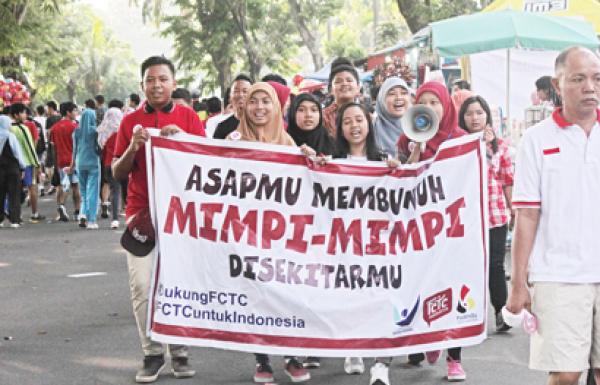 Asap Rokok Bahaya, Pemuda Dukung FCTC