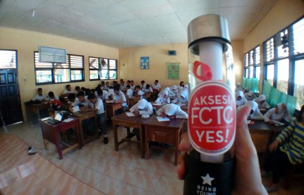 Kapsul Waktu FCTC Tiba di Jambi