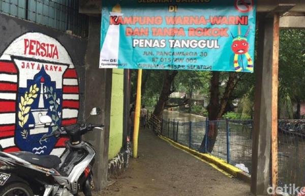Kampung Warna-warni Lindungi Anak dari Asap Rokok