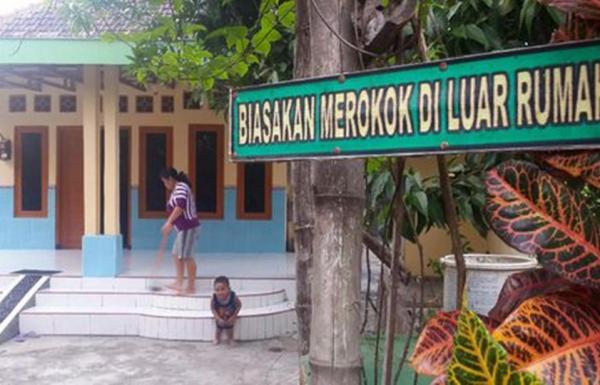 Desa Ini Buktikan Komitmen Bersama Dapat Stop Merokok.